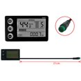 thumbnail image 4 of Electric Bicycle Display 24V/36V/48V Waterproof LCD Display S866 Controller Panel Dashboard for Electric Bicycle E-Bike, 4 of 6