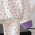 thumbnail image 6 of Toddler Girls Pajama Sets - Snug Fit Long Sleeve Shirring Sleepwear, Soft Breathable Kids Pjs,6-12 Months 12-24 Months 2t 3t 4t 5t 6t 7t 8t 9t Children(Purple,2-3 Years), 6 of 7