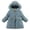 C, variant on Beautyzll 1-5T Baby Girls Winter Down Jacket Coat for Kids Toddler Padded Cotton Fleece Coat with Hoodie