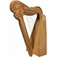 thumbnail image 3 of Roosebeck 8-String Parisian Mini Harp - Lacewood, 3 of 4