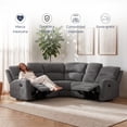 thumbnail image 3 of Sala Reclinable Easy Living Nest Gris Oxford, 3 of 6