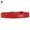 Red, variant on SPRING PARK Fashion Dog Collar Faux Leather Neck Strap Adjustable for Pet Dog Puppy Cat Kitten