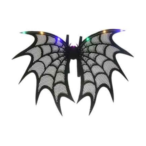 pdqouc Halloween Bat LED Lights, Kids Spider Wings, Halloween Party C ostume Role Play Props Halloween Children Funny Dress for Halloween Party Decoration