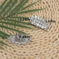thumbnail image 2 of 2PCS Shoe Clips for Women Dress Shoes Elegant Rhinestone Shoe Accessories, Crystal Shoe Decoration Detachable Shoe Buckles Wedding Party,Style 5, 2 of 7