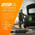 thumbnail image 2 of J+ Booster UP-JB2 EV Charger, 240V, 40A Vehicle Charging Station with NEMA 5-15 & 14-50 Adapters, 2 of 6