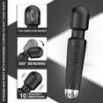 thumbnail image 3 of Godewogo Powerful Handheld Massager with 10 Pulse Settings, Personal Total Body Therapy Massager for Sports Recovery, Muscle Aches, Body PainK019,black,1PCS, 3 of 7
