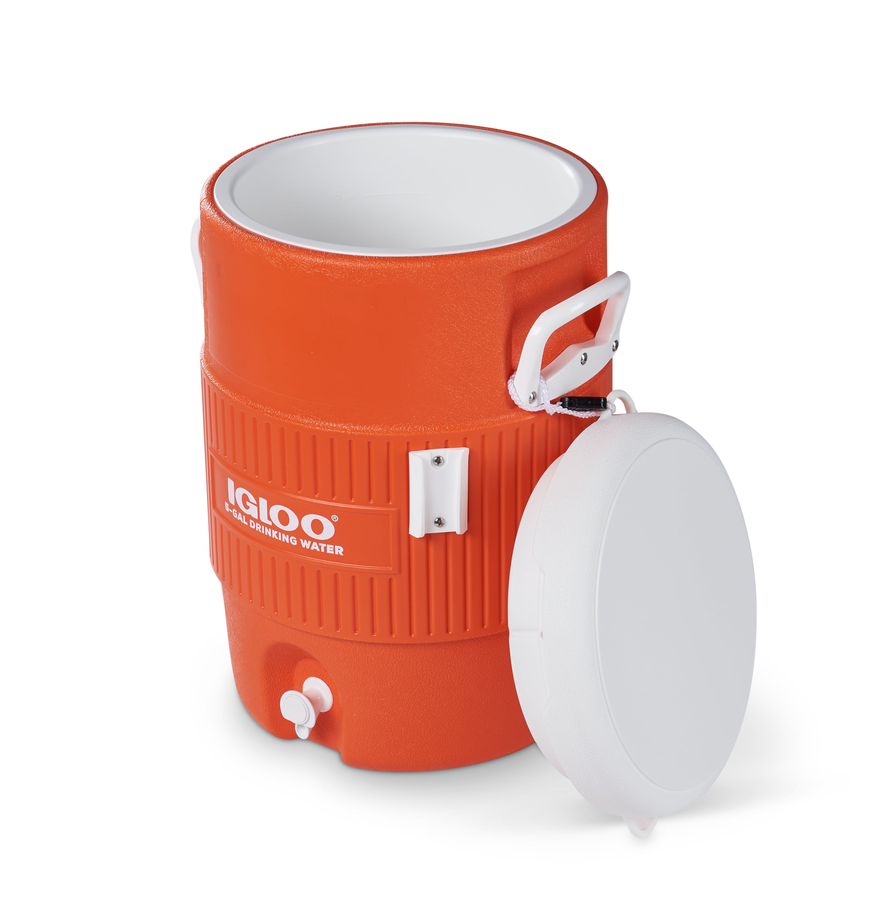 Orange Igloo 5-Gallon Heavy-Duty Beverage Cooler 2-Pack 