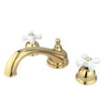 thumbnail image 1 of Kingston Brass Vintage Two Handle Roman Tub Filler, 1 of 2