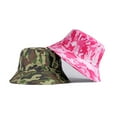 thumbnail image 4 of Bucket Fisherman Hat Unisex, Reversible Packable Camouflage Sun Hat, 4 of 7