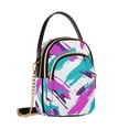 thumbnail image 7 of FORMRS Crossbody Bag for Women Quilted Travel Shoulder Cell Phone Purse with Chain Strap Handbag, Abstract Drawing, 7 of 7