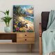 thumbnail image 5 of Qisvanset 12x16 Inch Tropical Sea Turtle Ocean Canvas Wall Art, Rainbow Palm Tree Marine Life Island Paradise Coastal Decor for Home Bedroom, 5 of 8