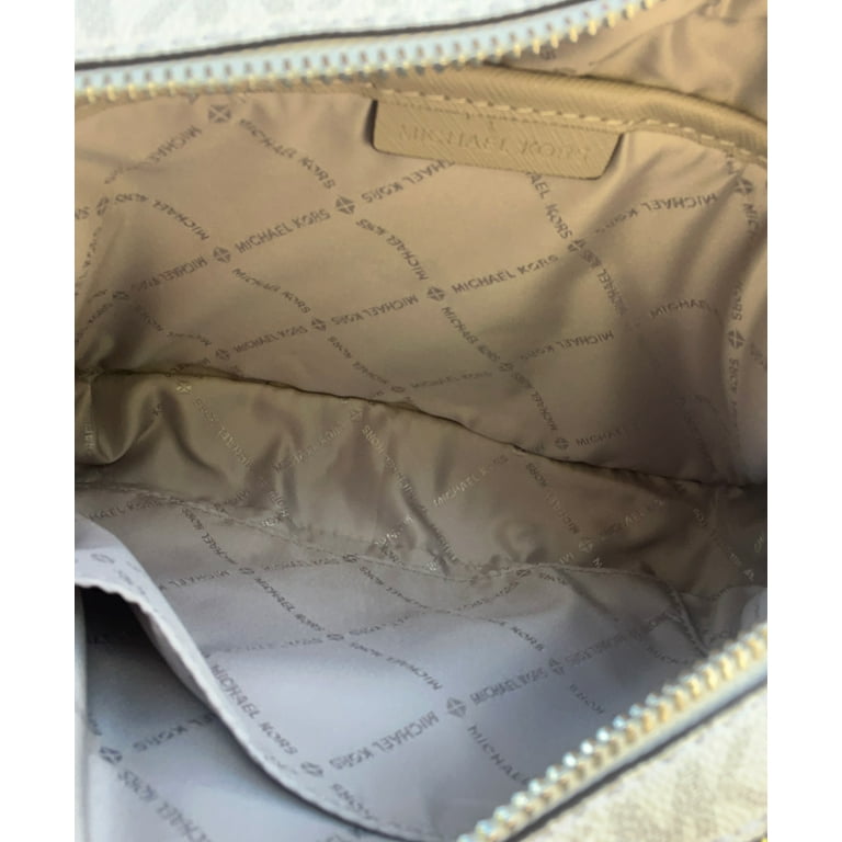 Michael Kors Large Chain Crossbody Bag in Bright White Logo Michael Kors Large Chain Crossbody Bag in Bright White Logo