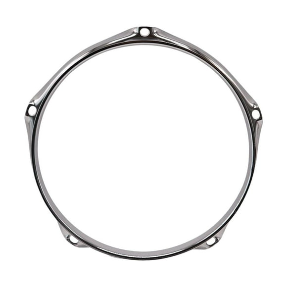 Borde de tambor de 5 agujeros, instrumento de percusión, accesorio musical de aro, piezas de instrumentos resistentes, aro de tambor de repuesto, aro siguiente círculo de 13 pulgadas Hugo aro de tambor