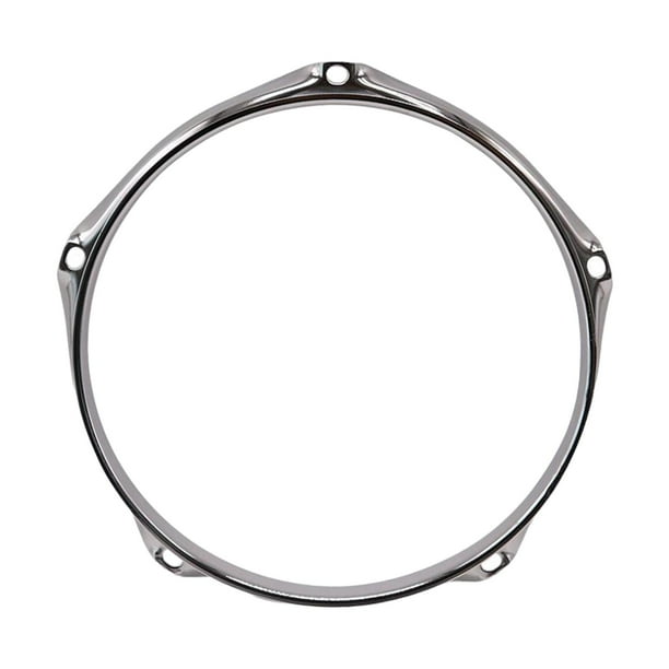 5 agujeros Tom Drum Hoop Snare Drum Batter piezas de instrumentos de percusión de servicio pesado 5 Lug Batter Hoop Bass Drum Hoop para accesorio de siguiente círculo de 13 pulgadas Baoblaze aro de tambor