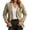 Khaki, variant on Chiccall Women’s Sweatshirt Blazer Jacket, Long Sleeve Lapel Shoulder Pads Lined Office Casual Sport Coat with Pockets, Loose Fit Work Outerwear for Daily Business