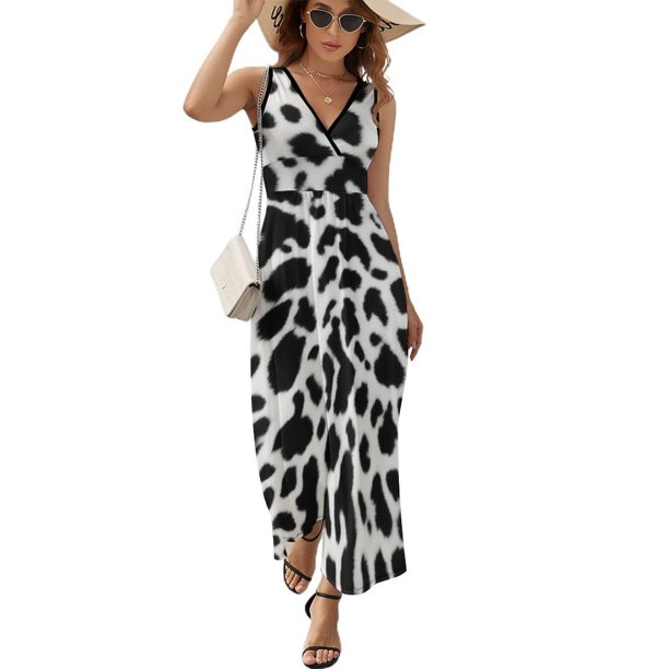 Vestido De Noche De Lujo Sin Mangas Para Mujer, Stripe Vestido De Fiesta