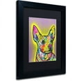 thumbnail image 2 of Trademark Fine Art "Listening" Canvas Art by Dean Russo, Black Matte, Black Frame, 2 of 4