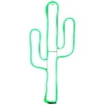 thumbnail image 2 of Northlight LED Cactus Neon Lighted Wall Art - 24.5" - Green, 2 of 6