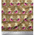 thumbnail image 1 of Soimoi Poly Georgette Fabric Text,Ball & Bunny Kids Printed Craft Fabric by the Yard 42 Inch Wide, 1 of 1