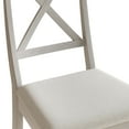 thumbnail image 6 of Castle Place Elegant Wooden Dining Chair, Set of 2, White, 6 of 8