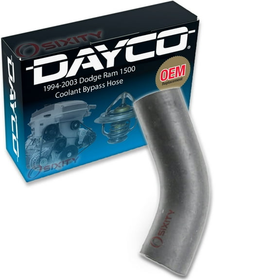 Dayco Engine Coolant Hose compatible with Dodge Ram 1500 3.9L 5.2L 5.9L V6 V8 1994-2003