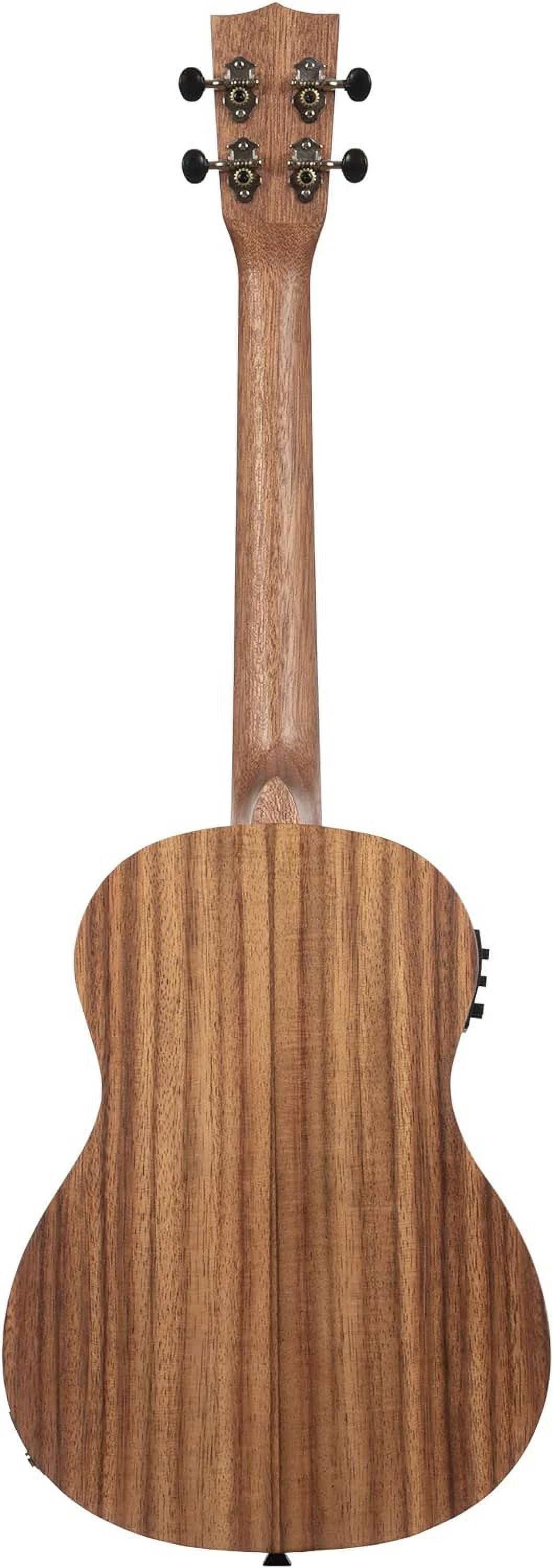 Kala Brand Music Co. Teak Collection, 4-String Ukulele, Natural, Baritone (KA
