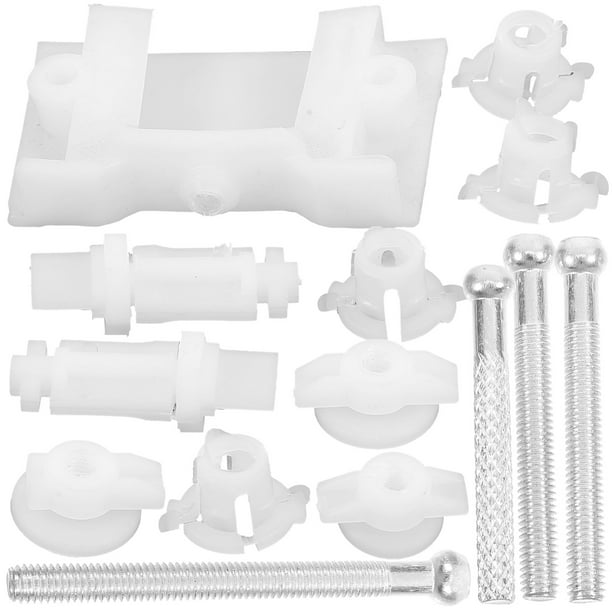 1 Juego de kit de reparación de ajuste de faros versátil con clips y tornillos duraderos para vehículos automotores