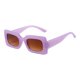 thumbnail image 4 of Gafas Salvador Rectangulares de Verano Marrón Violeta, 4 of 9