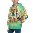 thumbnail image 2 of Cartoon Cuphead Show Teenager Hoodies Shirt Zipper Sweatshirts Hooded Hoody Clothes Coat For Boys Girls, 2 of 7