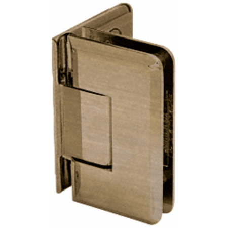 Antique Brass Al Series - CRL Antique Brass Cologne 044 Series Wall Mount Offset Back Plate Hinge