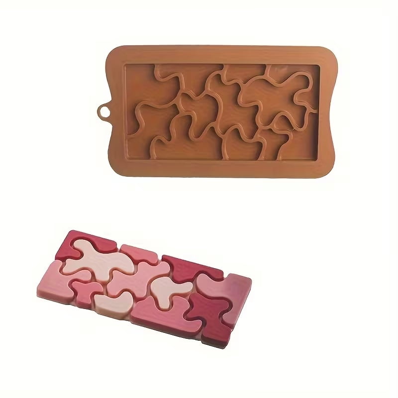 Three piece silicone chocolate bar mold set | Dubai chocolate mold set | Baking supplies | Candy making tools for kids