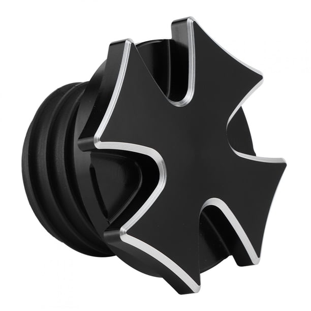 Tapa de tanque de combustible de motocicleta cruzada, tapa de aluminio CNC de repuesto