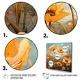 thumbnail image 3 of Designart "Meadows of Yellow and Green Poppies I" Floral Wall Art - Traditional Yellow Poppies Entryway Wall Art Print, 3 of 6