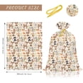 thumbnail image 2 of 56" Large Baby Shower Plastic Gift Bag - Little Woodland Animal Jumbo Bike Bag Gift Wrap for Baby Shower, Kids Birthdays, Parties, Celebrating, or Any Occasion - 56" H x 36" W, 2 of 4