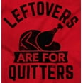 thumbnail image 2 of Leftovers are for Quitters Turkey Day Unisex Plus Size Zip Hoodie Brisco Brands 2X, 2 of 6