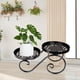 thumbnail image 5 of 2 Nivel de planta Stands Soportes Contenedor Superficie a prueba de herrumbre Potts Potts Potenciales Plantas Estantes Rack para, 5 of 8
