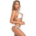 thumbnail image 4 of Traje de baño bikini para mujer Traje de baño bikini Traje de baño triangular Traje de baño sexy, varios tamaños, 4 of 6
