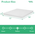 thumbnail image 7 of Dkelincs 6 inch Gel Memory Foam Mattress for Cool Sleep & Pressure Relief, Medium Firm Mattress in a Box, California King, 7 of 7