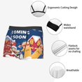 thumbnail image 5 of Saiise Sml Jeffy P Men's Underwear Boxer Briefs Cotton Trunks Short Leg Underwear (S-XXL), 5 of 7