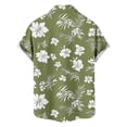 thumbnail image 5 of Iyufng Summer Shirts for Men Short Sleeve Hawaiian Shirts Printed Casual Beach Shirts, 5 of 8