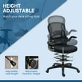 thumbnail image 4 of Vinsetto Drafting Chair, Tall Ergonomic Mesh Office Chair for Standing Desk, 4 of 8