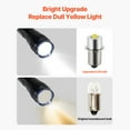 thumbnail image 5 of KFFKFF LED Torch Bulbs, P13.5S 4-12 Volt, 230LM Torch Upgrade Replacement Set, Extended Lifespan and Whiter Light Maglight LED Bulbs for 3-16 Cell C/D Torches, Headlamps, Lamps, Flashlights, 5 of 9