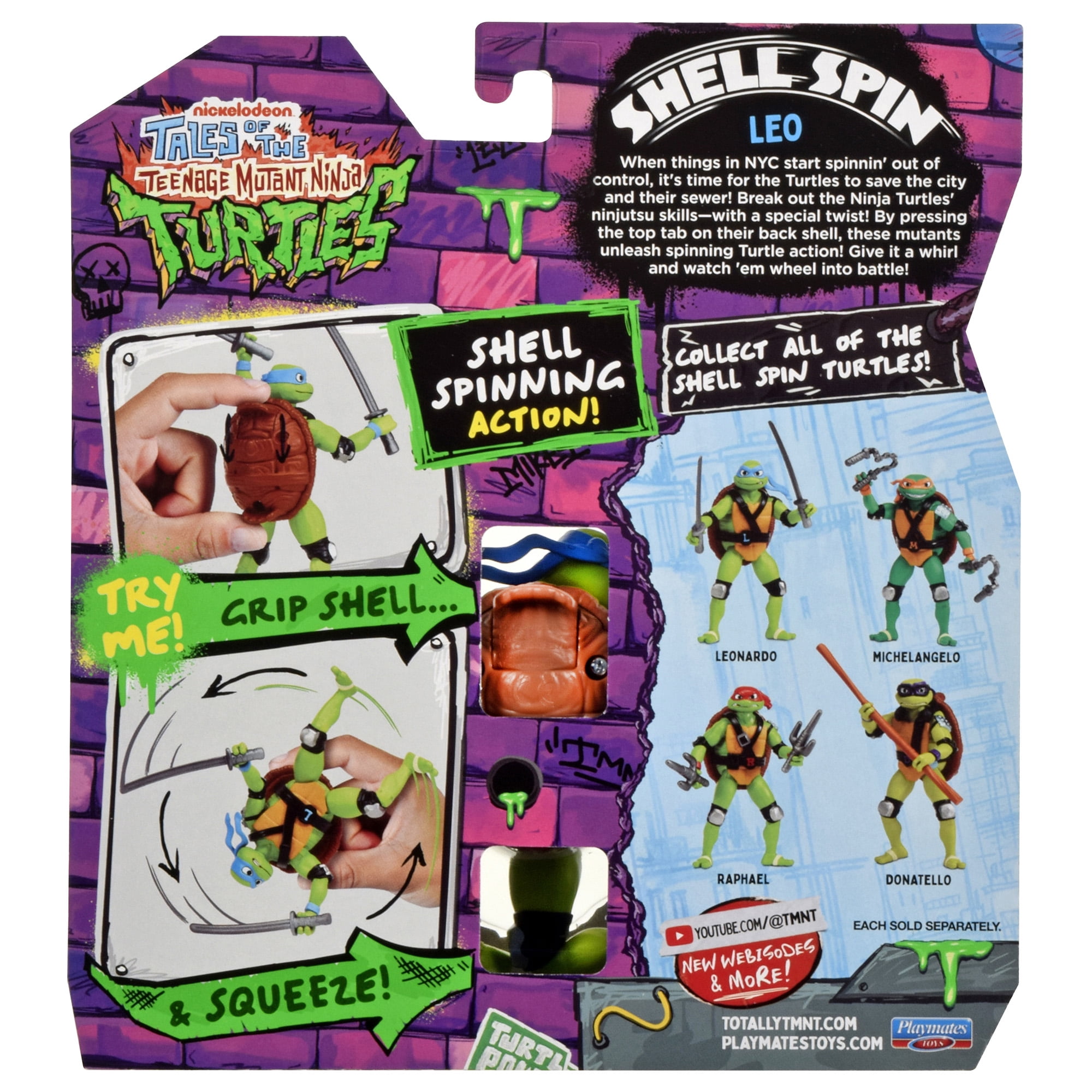 Shell Spin Leo - Walmart.com