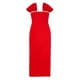 thumbnail image 2 of Vestido Rojo Navideño, Informal, Para Fiesta De Carnaval, Falda Para Viajar, Festival, Playa, M M, 2 of 8