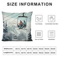 thumbnail image 5 of COMIO Kids Ski Pillow Covers,Winter Ski Outdoor Extreme Sports Throw Pillow Covers Cases for Sofa Couch,Sky Snow Landscape Square Cushion Covers Set for Bedroom Living Room, 5 of 5