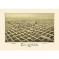 thumbnail image 3 of Fowler 24x18 Black Modern Framed Museum Art Print Titled - Childress Texas - Fowler 1890, 3 of 5