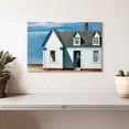 thumbnail image 2 of Elephant Stock High Noon 1949 Wall Art - Horizontal Canvas Wall Art - Living Room Wall Decor - Architecture Canvas - Red And Blue Decor By Edward Hopper - 12" x 8", 2 of 8