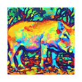 thumbnail image 4 of "Warthog in Fauvism" - Canvas, 4 of 25