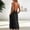 Style1-Black dresses for women, variant on Maqroz Summer Dresses for Women Solid Color Adjustable Spaghetti Strap Cami Dress with Pockets Breathable Cotton Linen Sundresses Beach Vacation Travel Outdoor Outfits Coffee S
