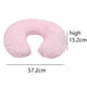 thumbnail image 2 of Hukapapa Funda de Almohada de Lactancia, Funda de Almohada de Lactancia, Funda de Almohada de Lactancia de Felpa, Adecuada para Almohada de Lactancia,Rosado, 2 of 5